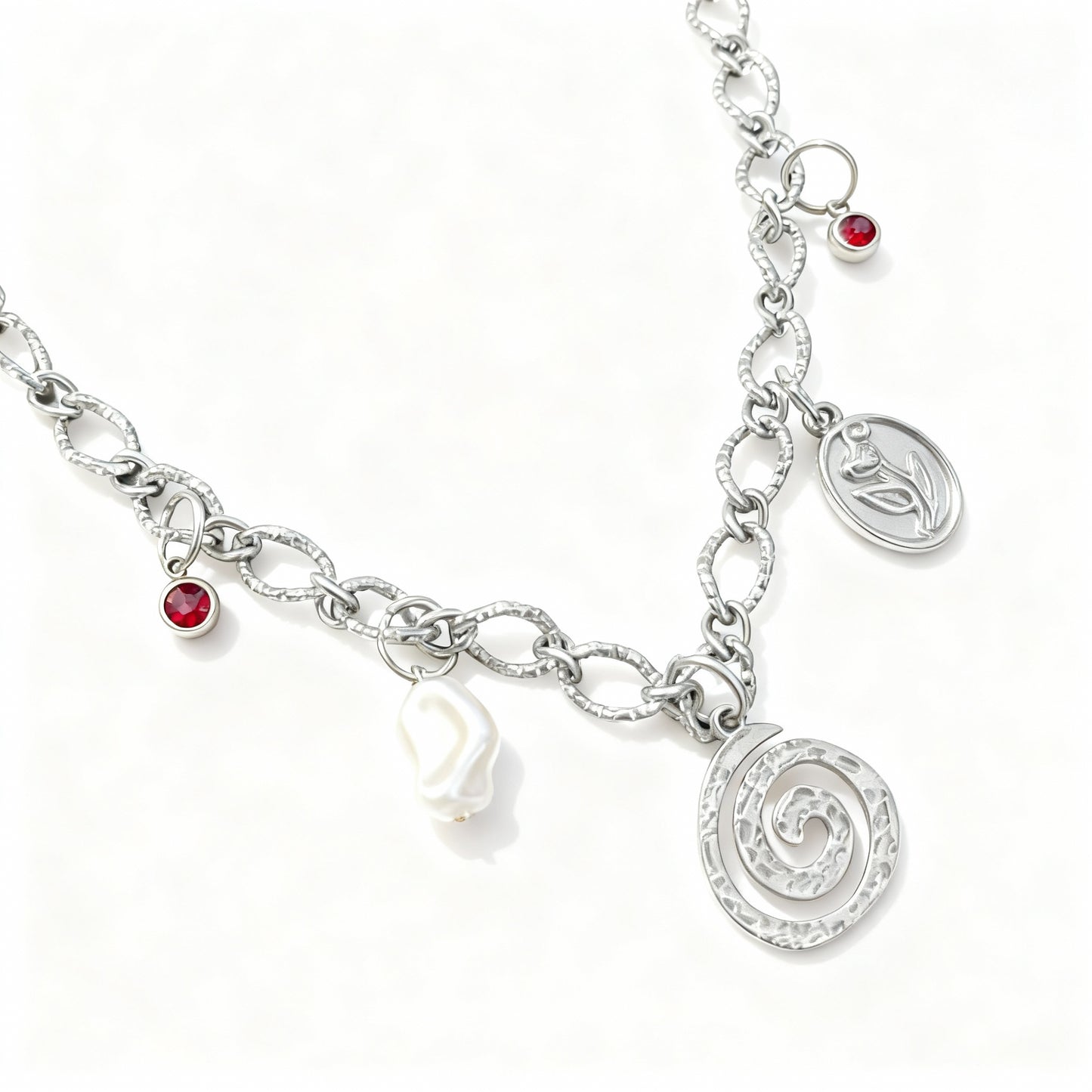 Colar "Solene Prateado"