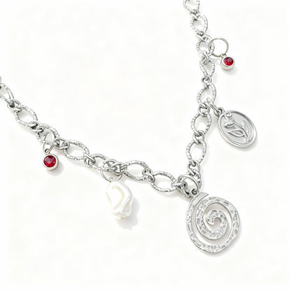 Colar "Solene Prateado"