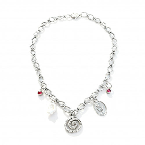 Colar "Solene Prateado"